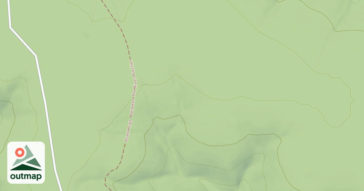 Map of HOG HOLLOW SPUR A