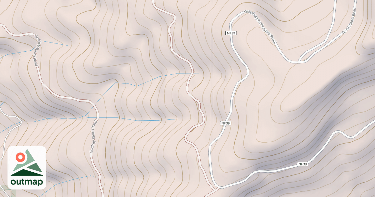 Map of BLACK SALMON
