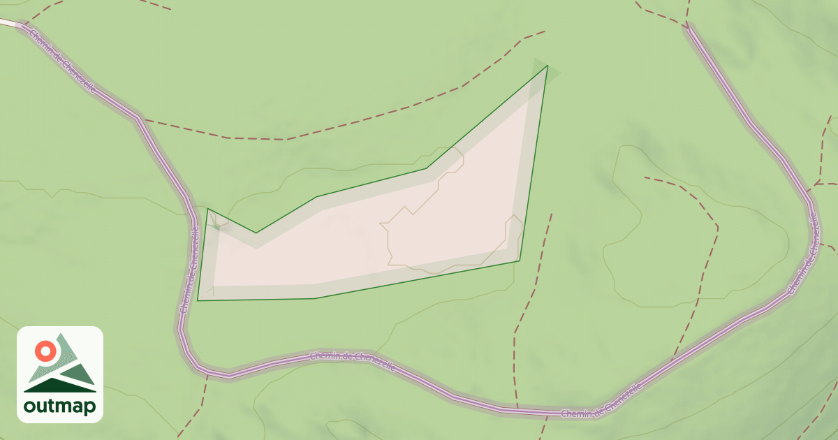 Map of Chemin de Chenezelle