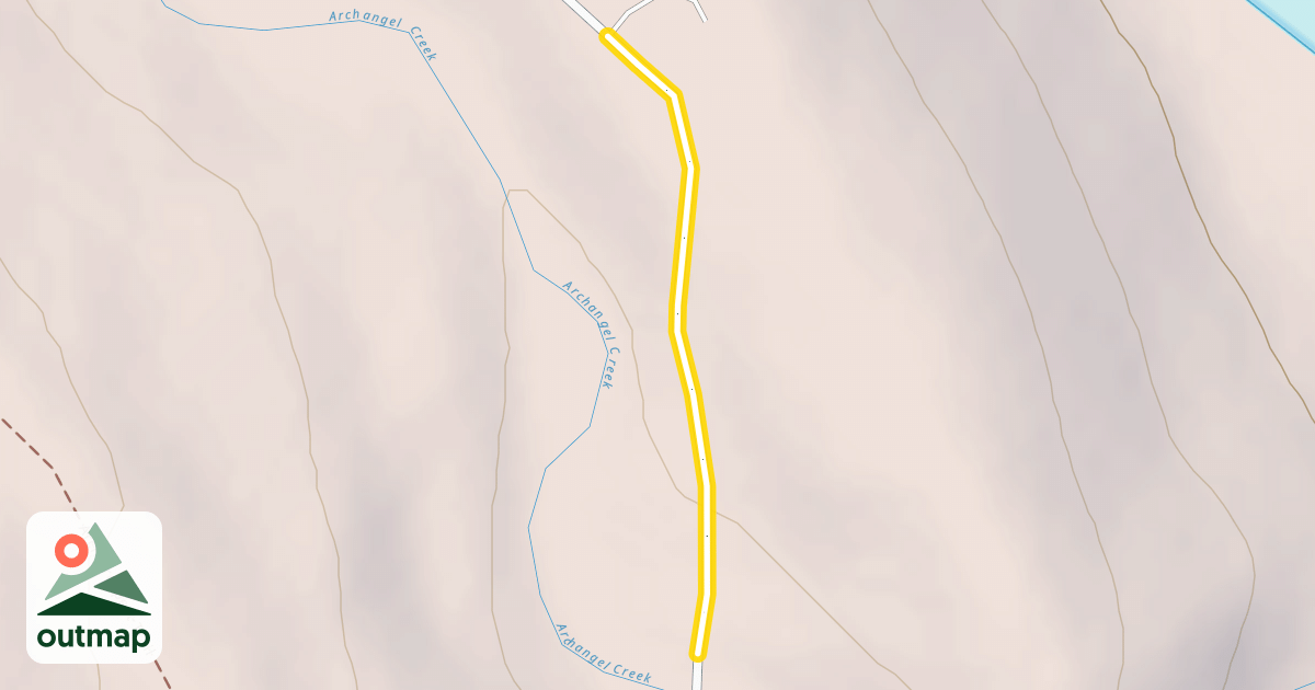 Map of Archangel Road