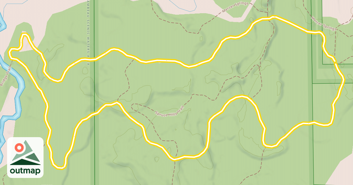 Map of Moose Loop