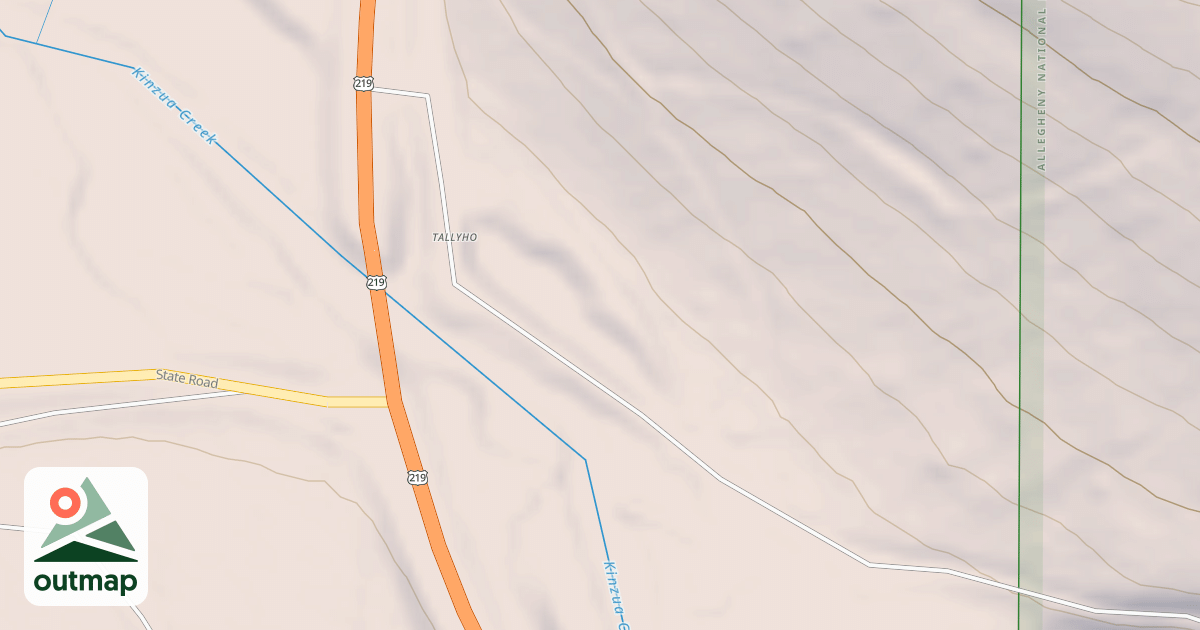 Map of LAFAYETTE SPRING