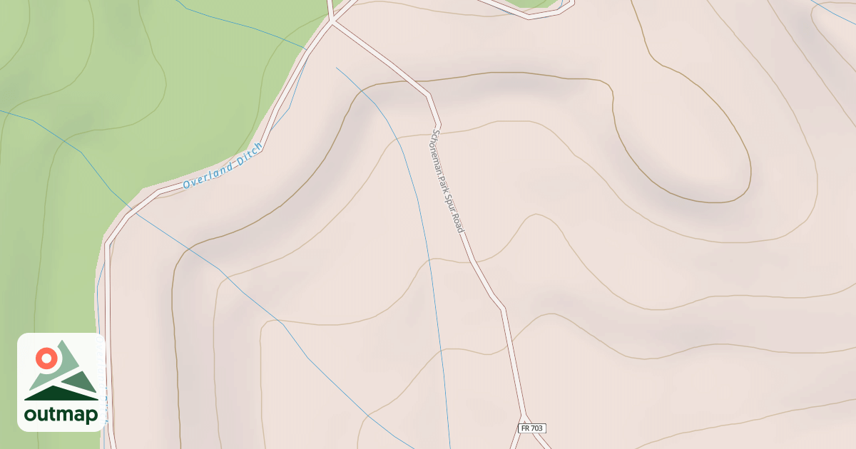 Map of SCHONEMAN PARK SPUR