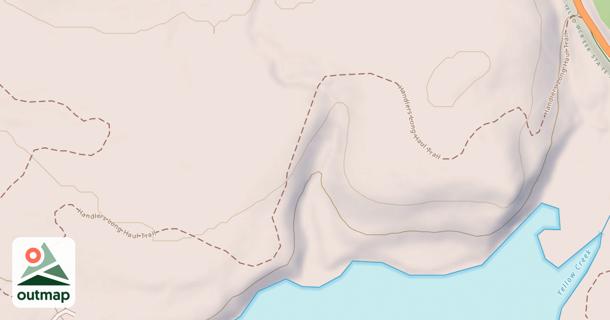 Map of Yellow Creek State Park Trails