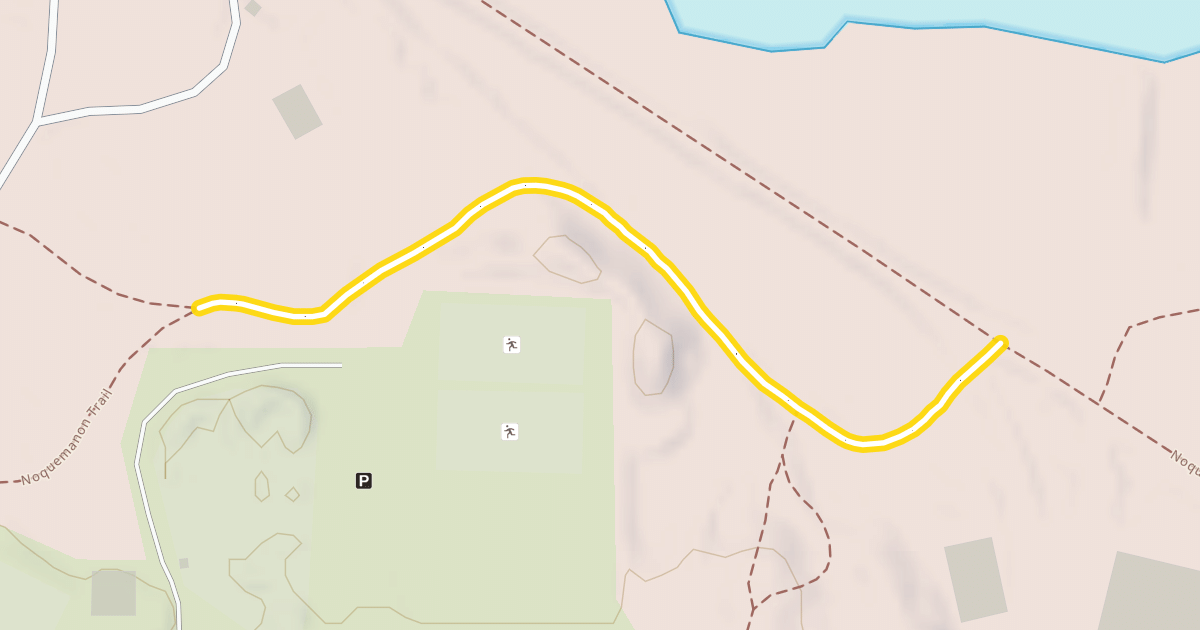 Map preview of Noquemanon Trail