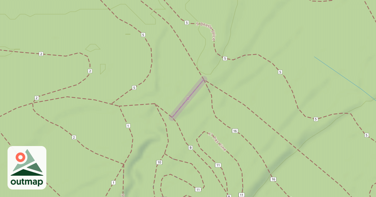 Map of B