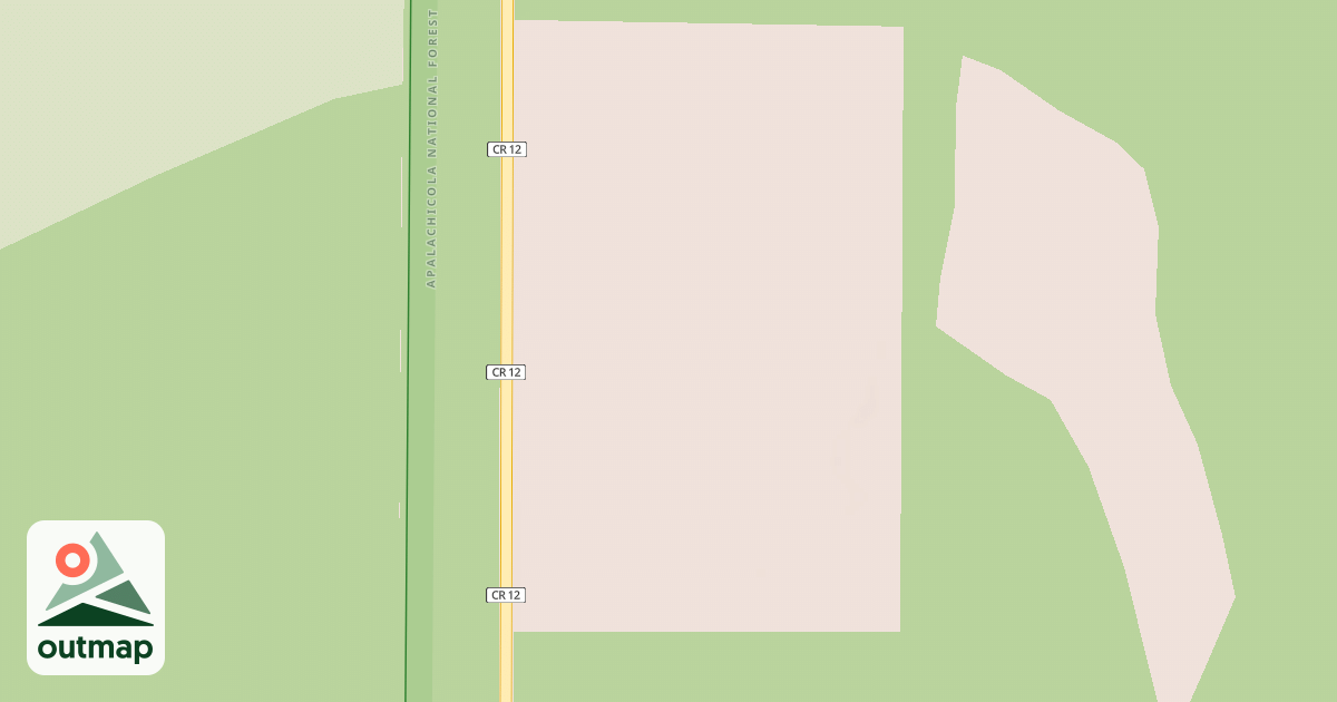 Map of APALACH WORK CENTER