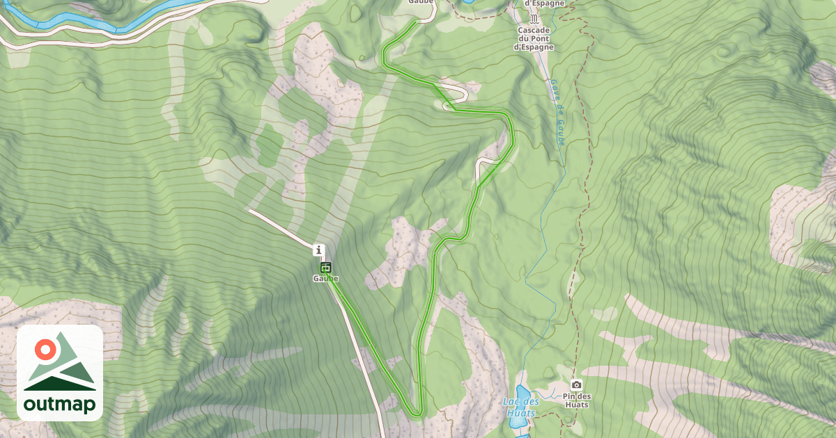 Map of Gaube