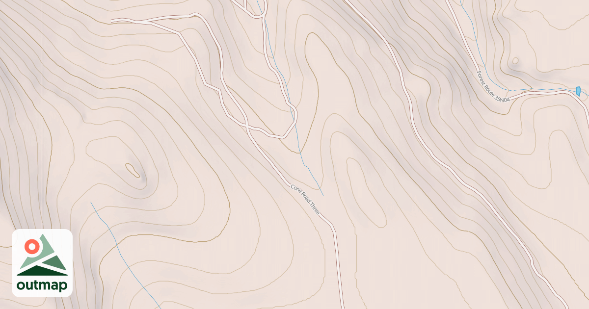 Map of ASPEN FLAT