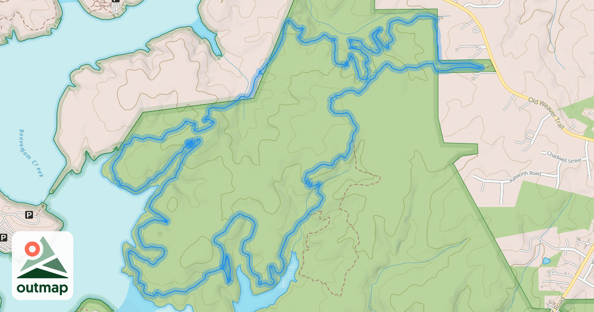 Map of New Light Trail