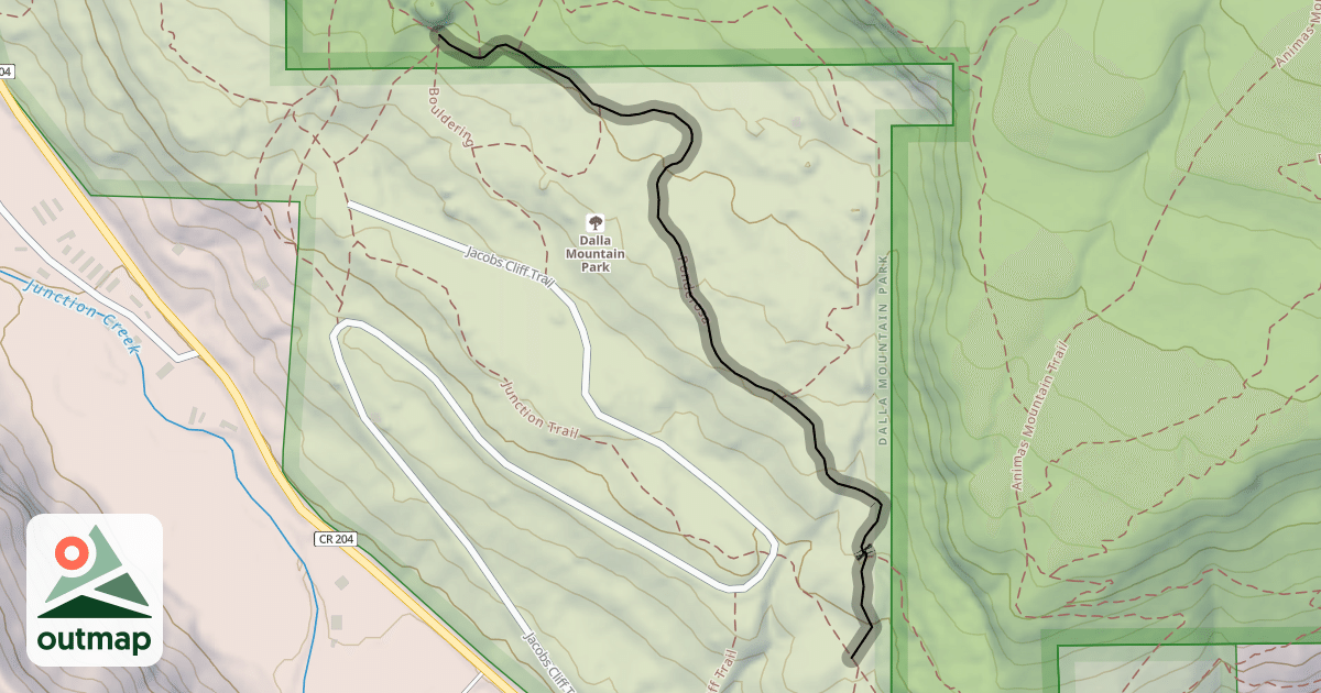 Map of Ponderosa