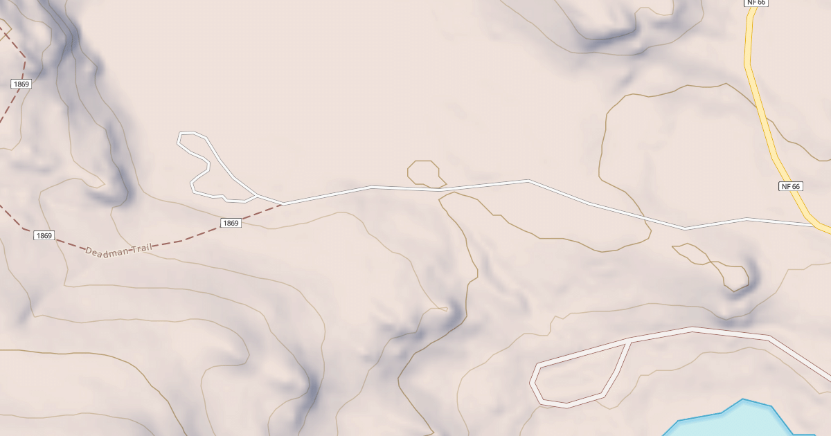 Map preview of USFS National Forest System Roads {15627E81-5DA8-453D-AAE6-D22F633201BE}