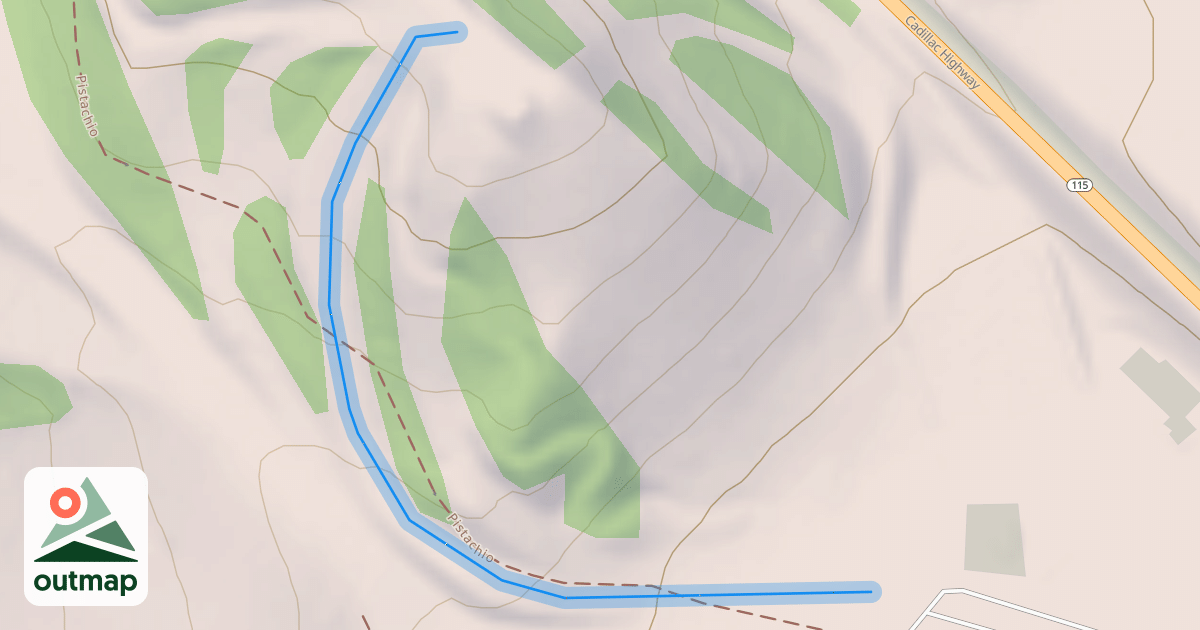 Map of Canyon