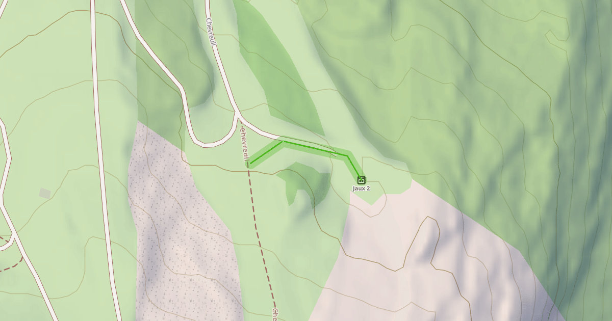 Map preview of Chevreuil