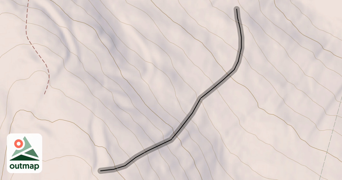 Map of Marty's Run