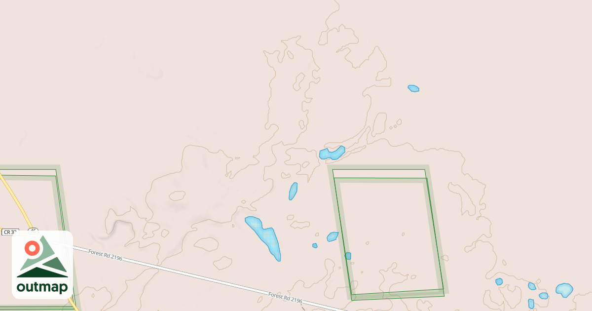 Map of DIXON SPUR 2541