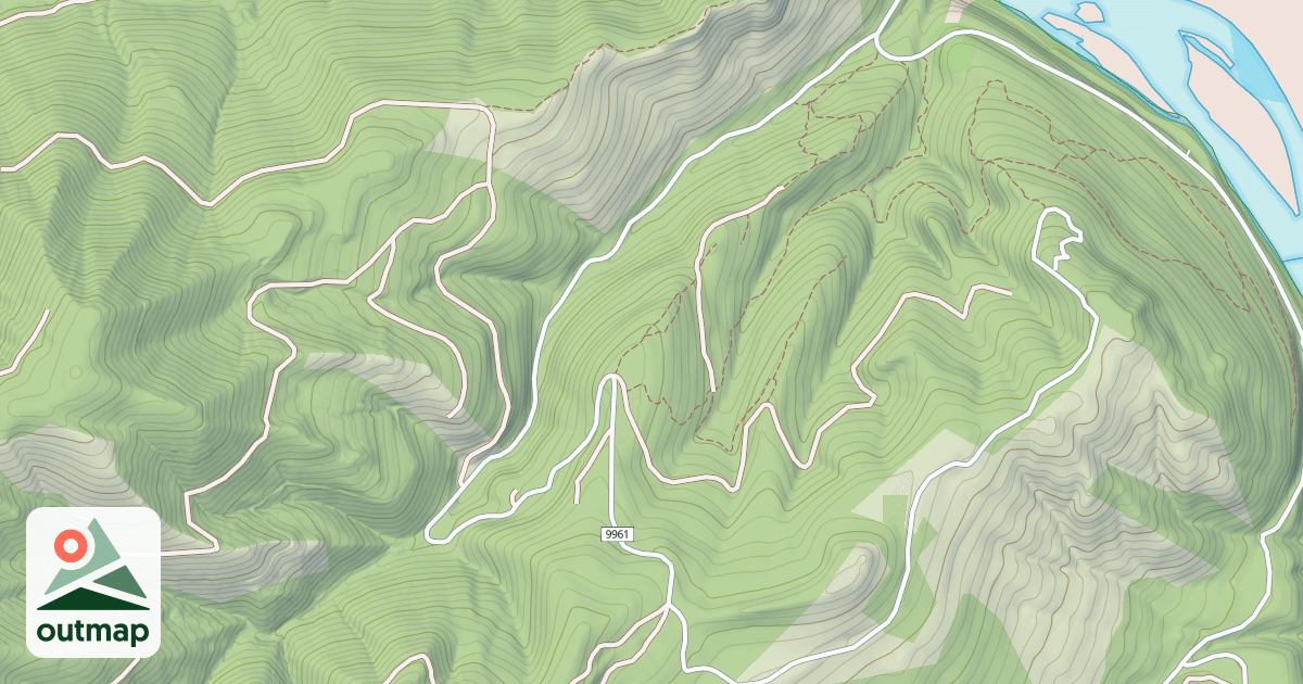 Map of DRY GULCH