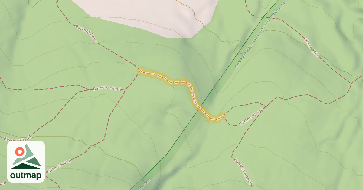 Map of Bartons Loop