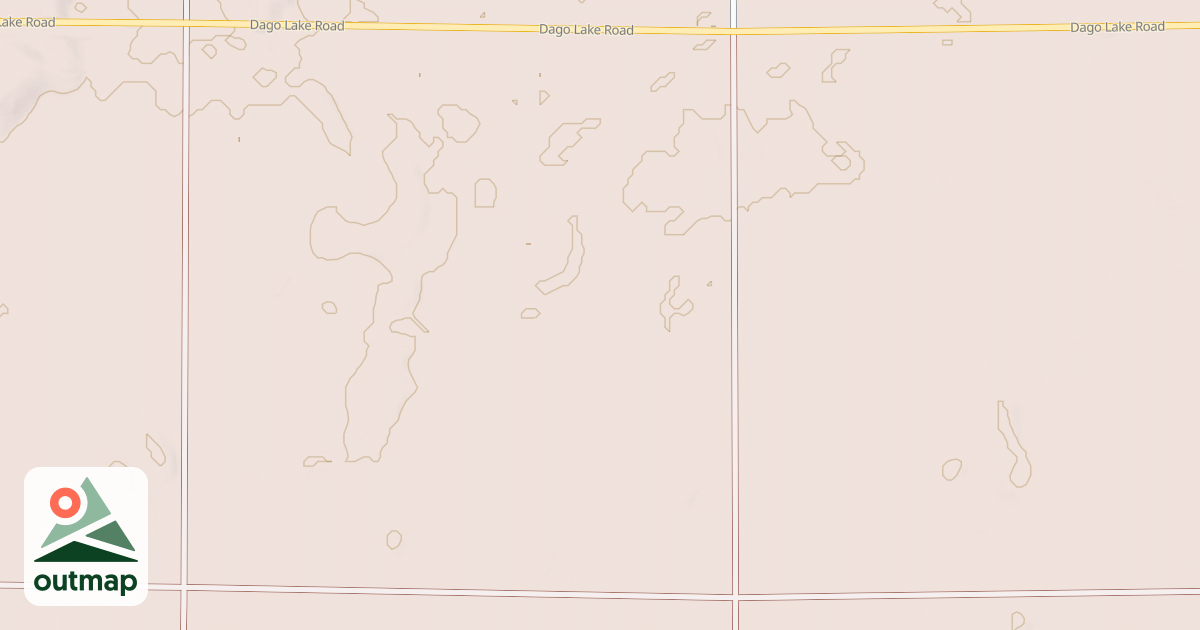 Map of General C.C. Andrews State Forest Trails