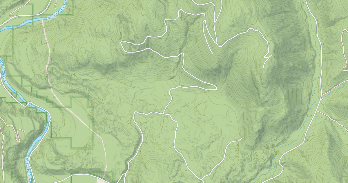 Map preview of DEER RIDGE