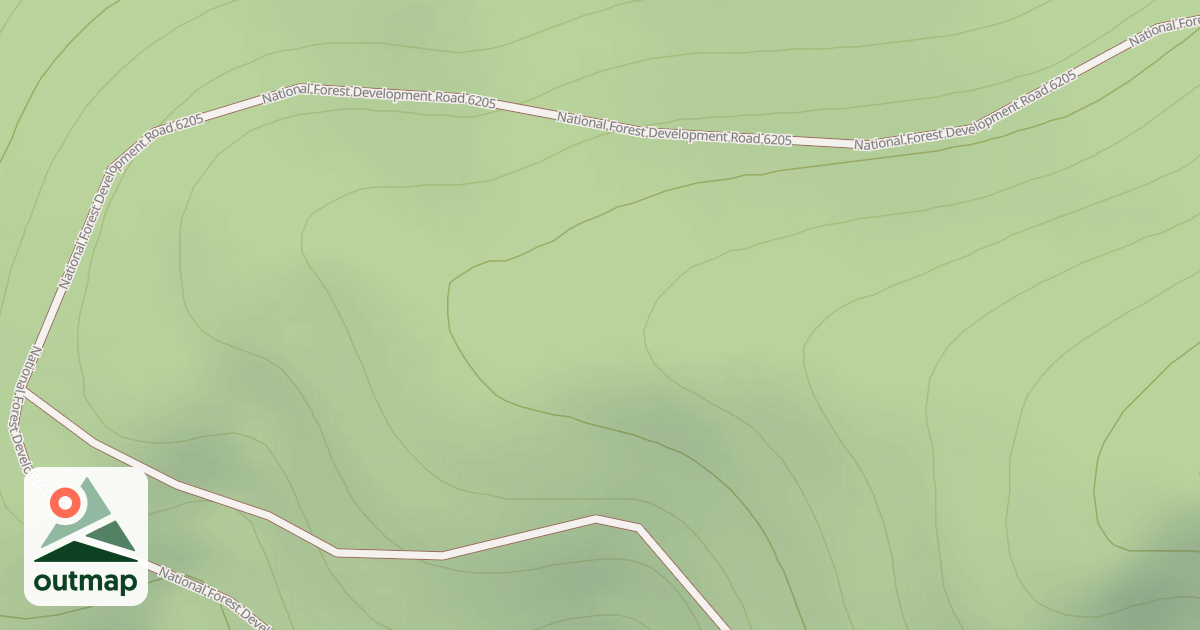 Map of BIG HOODOO UNIT 1 A