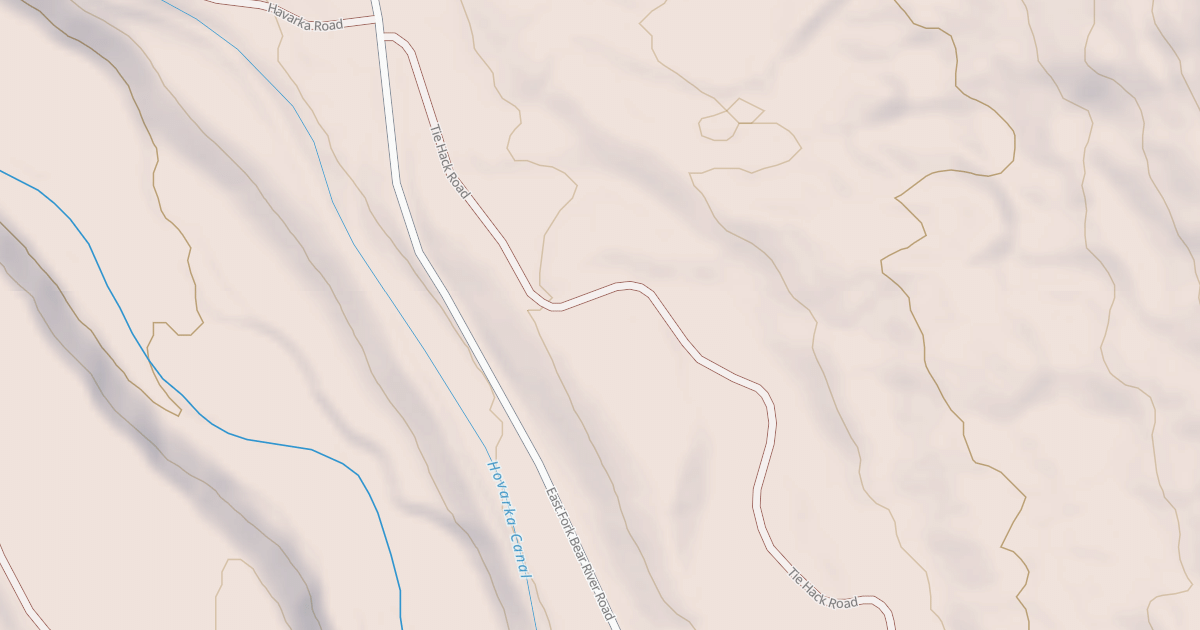 Map preview of EAST FORK EAST