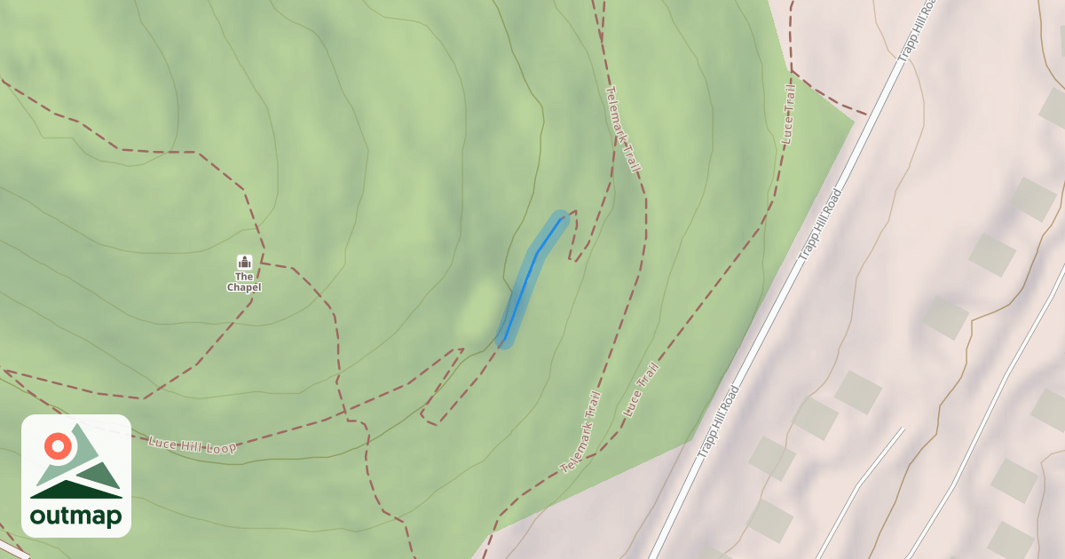 Map of Luce Hill Loop