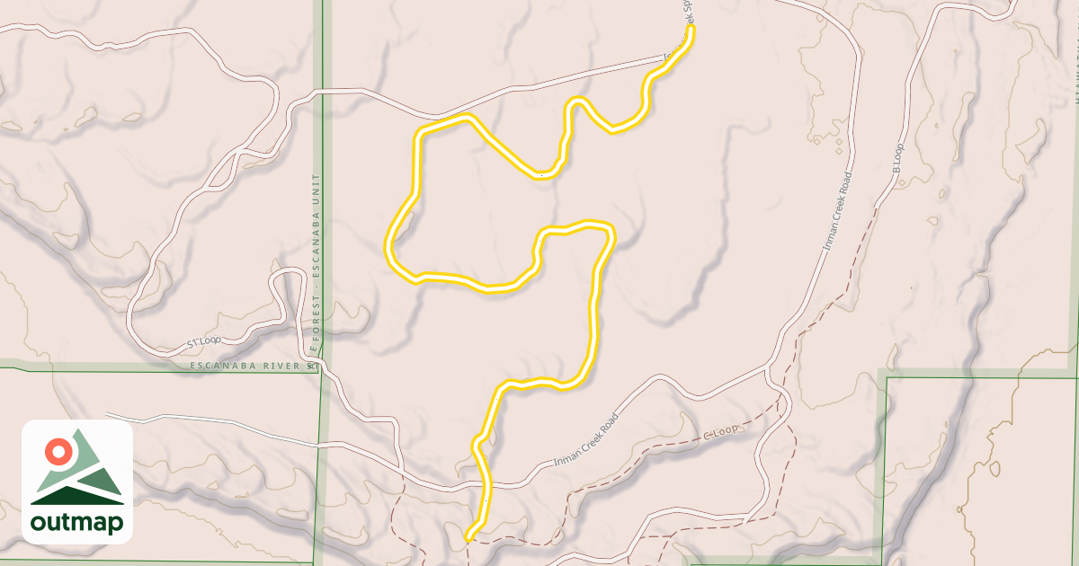 Map of B Loop