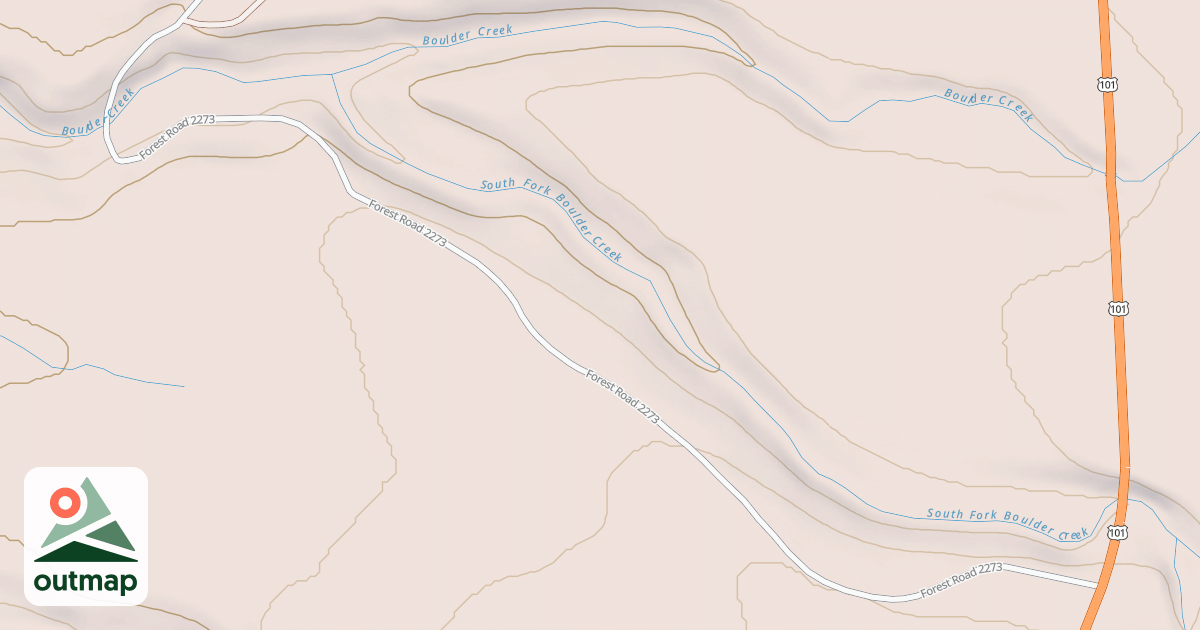 Map of USFS National Forest System Roads {D53A16A6-CB4E-4F2A-AB11-B3191094F67E}