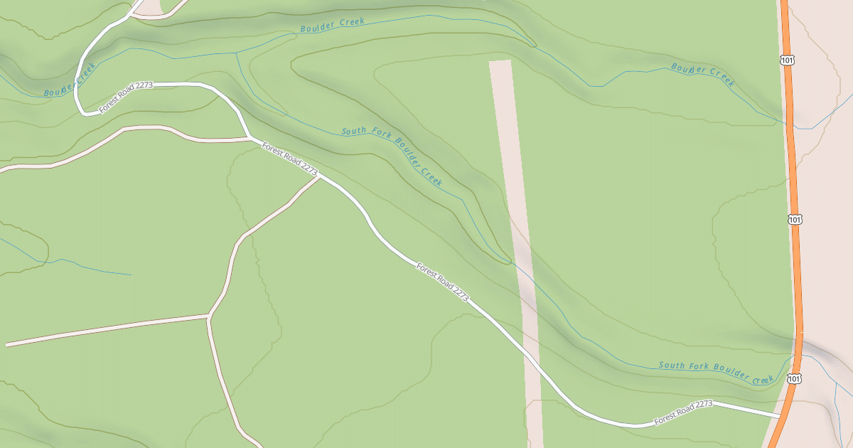 Map preview of USFS National Forest System Roads {D53A16A6-CB4E-4F2A-AB11-B3191094F67E}