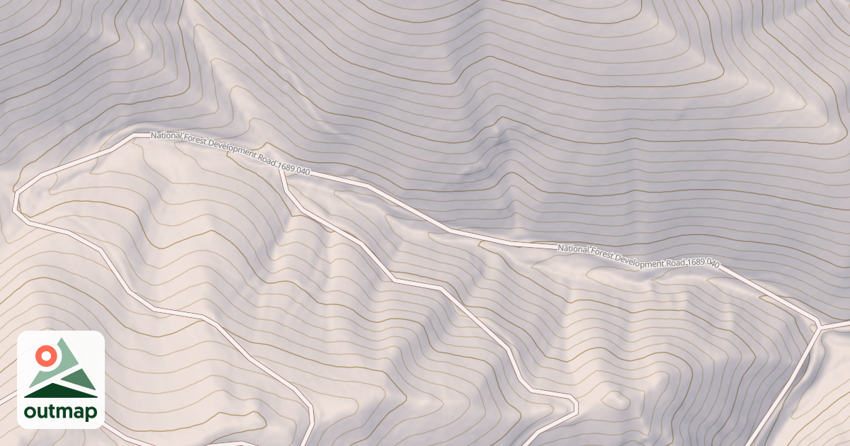 Map of USFS National Forest System Roads {802054AD-63EF-4EEC-B98A-7CAC05F52D12}
