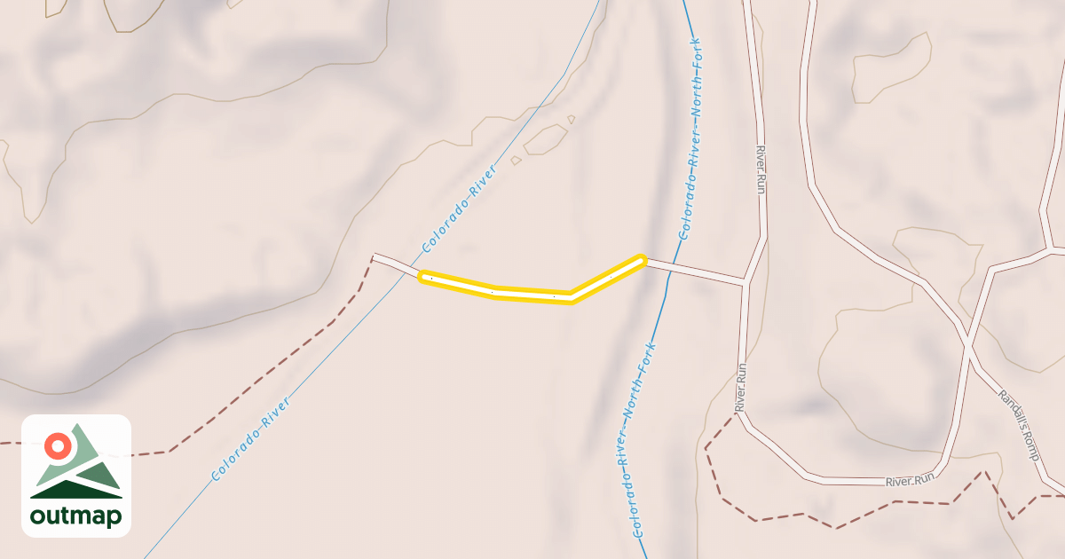 Map of River Run Loop