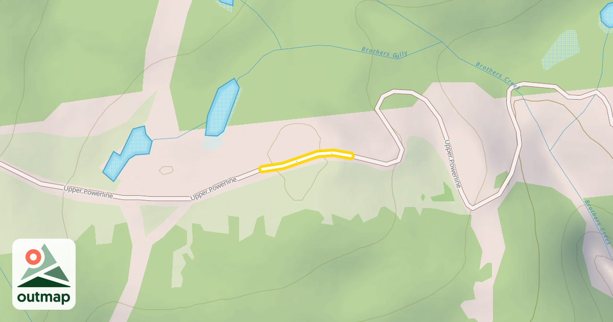 Map of Upper Powerline