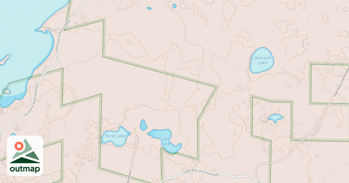 Map of FAHRENHOLZ ROAD SPUR E