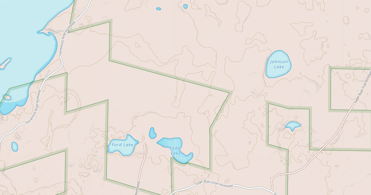 Map preview of FAHRENHOLZ ROAD SPUR E