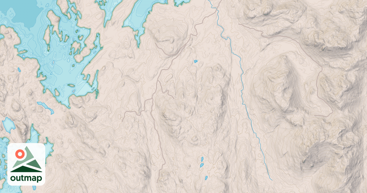 Map of FRONT SPUR
