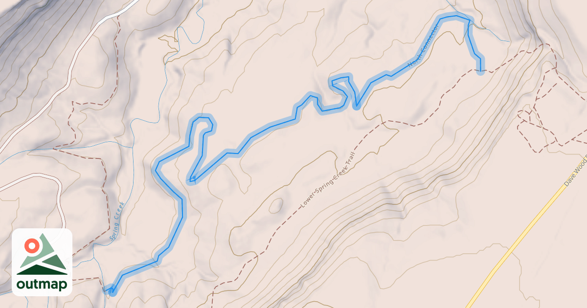 Map of North Connector