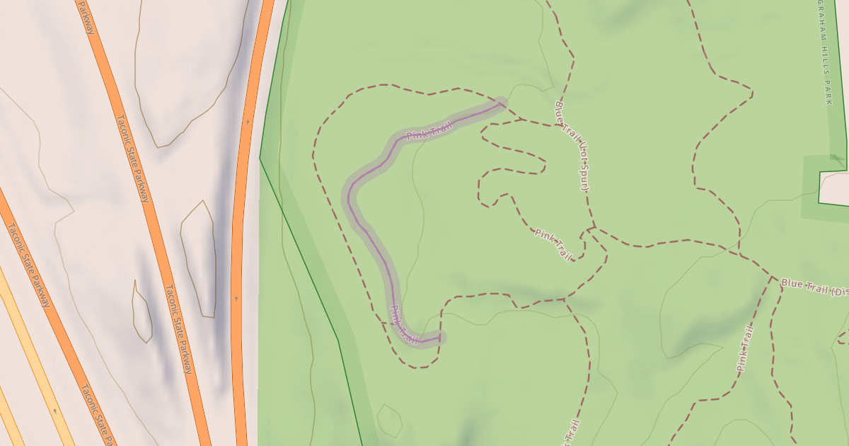 Map preview of Pink Trail