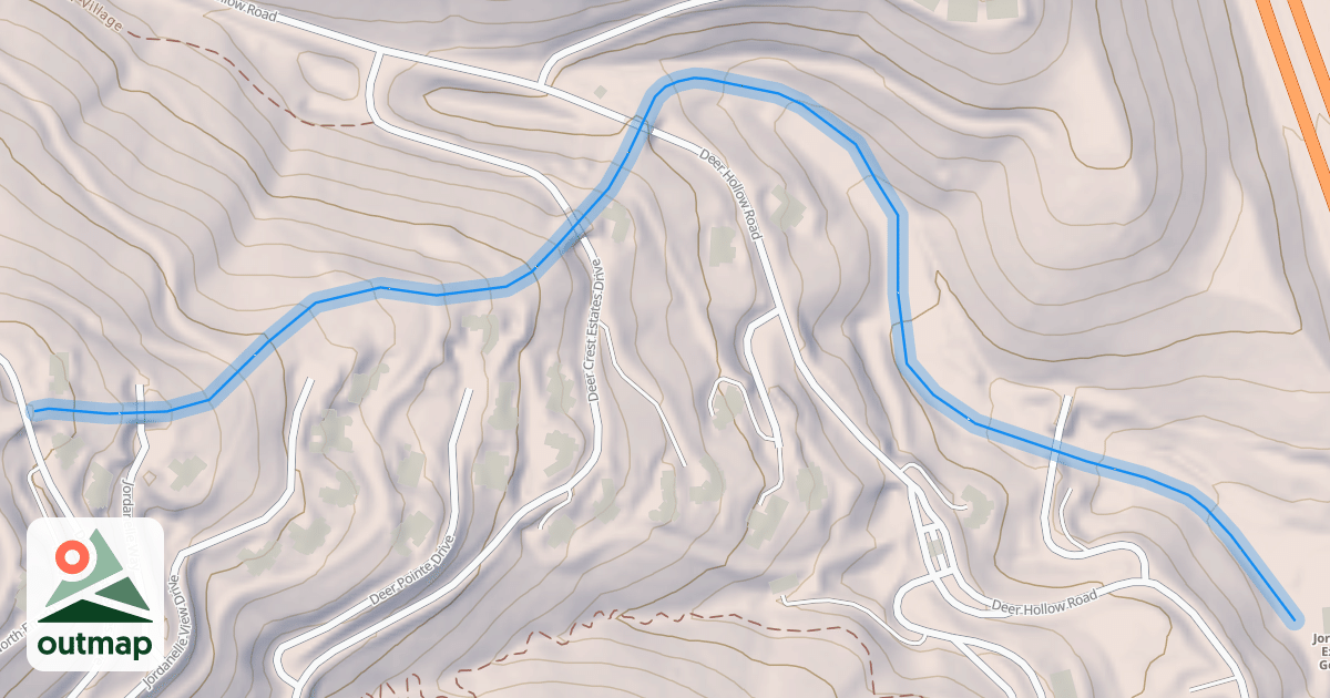 Map of Jordanelle