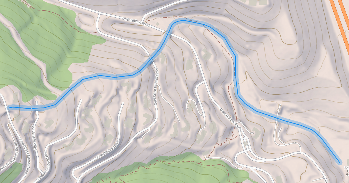 Map preview of Jordanelle