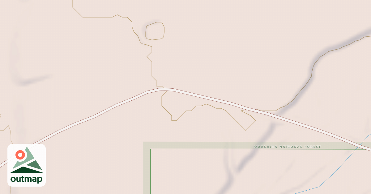 Map of CENTER POINT
