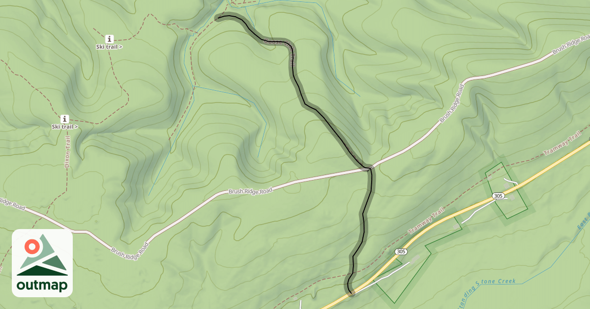 Map of Goose Club Trail