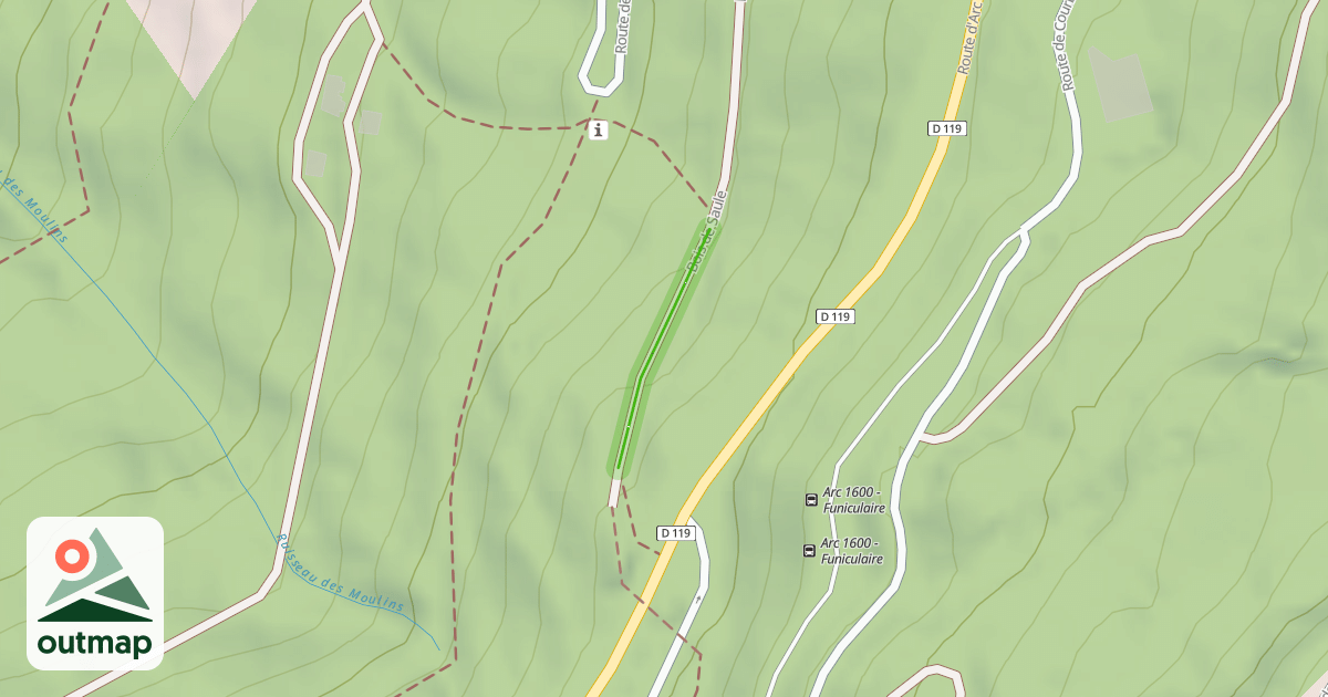 Map of Bois de Saule