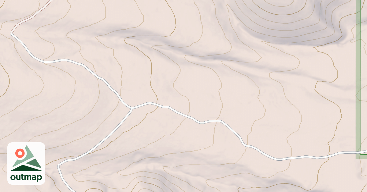 Map of STATION CANYON