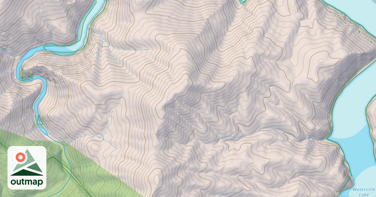 Map of CATALOOCHEE