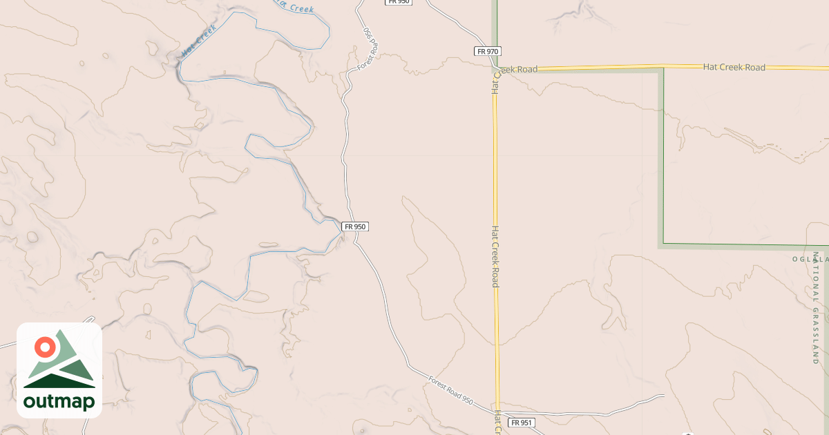 Map of USFS National Forest System Roads {B14BBDE0-3F30-4865-9E71-1C6B28226A11}