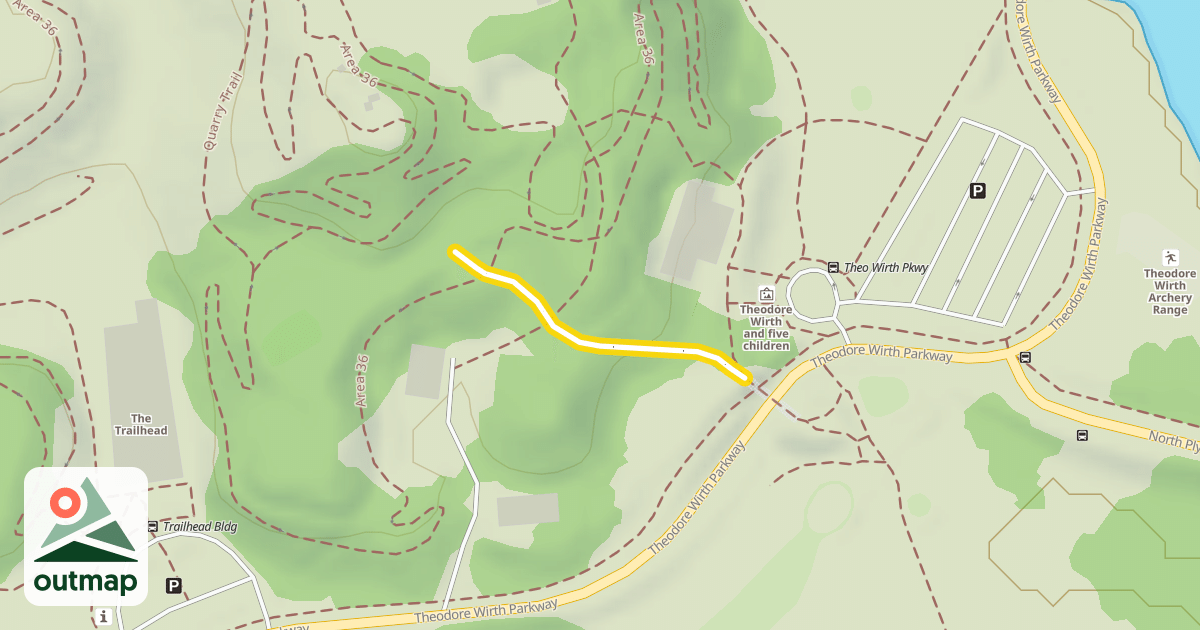 Map of Bridge Trail