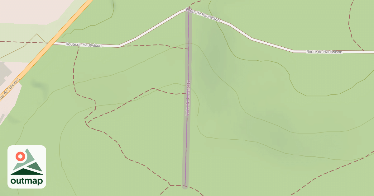 Map of Laie de la Grotte