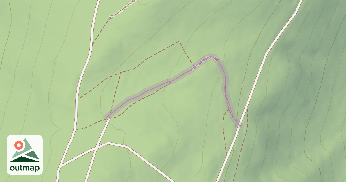 Map of Parcours Sportif