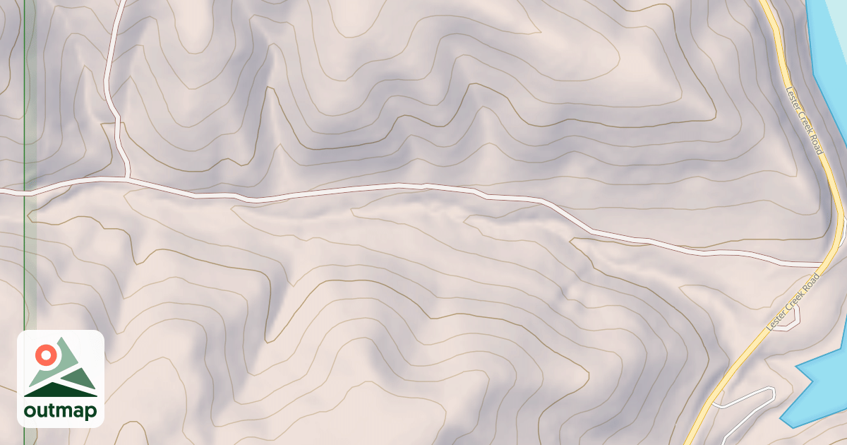 Map of SILVERTON GULCH
